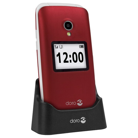 Doro 2424 matkapuhelin (punainen)