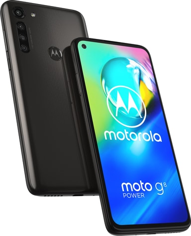 Motorola Moto G8 Power älypuhelin 4/64 GB (savunmusta)