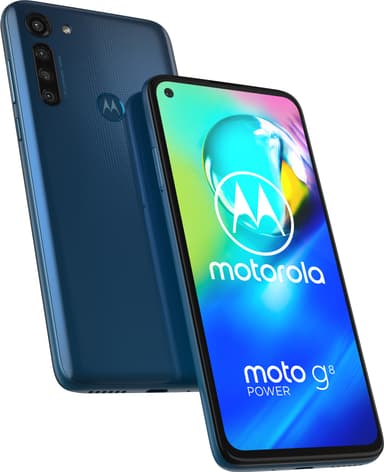 Motorola Moto G8 Power älypuhelin 4/64 GB (kaprinsininen)