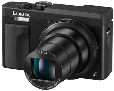 Panasonic Lumix DMC-TZ90 digikamera (musta)