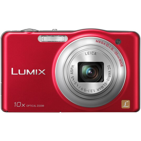 Panasonic LUMIX DMC-SZ1 digikamera (punainen)