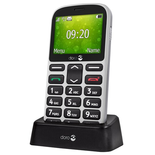 Doro 1362 matkapuhelin (valkoinen) - Vain 2G