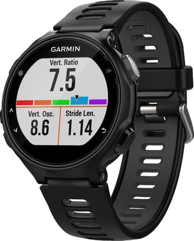Garmin Forerunner 735XT GPS urheilukello (musta/harmaa)