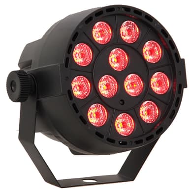 Ibiza RGB LED PAR lamppu, ladattava