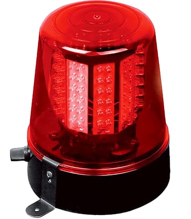 Ibiza LED poliisivilkku XL, punainen