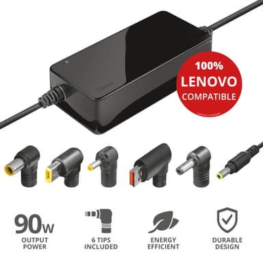 Trust Maxo Lenovo 90 W kannettavan laturi