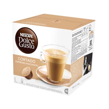 Nescafé Dolce Gusto kapselit - Cortado Nescafé Dolce Gusto kapselit - Cortado