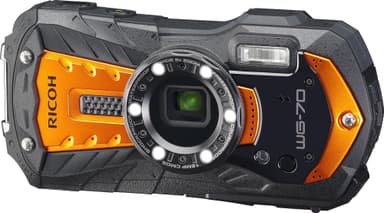 Ricoh kompaktikamera WG-70 (oranssi)