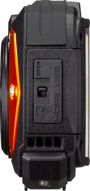 Ricoh kompaktikamera WG-70 (oranssi)