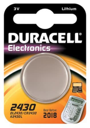 Duracell paristo CR2430