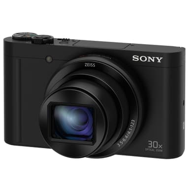 Sony WX500 digikamera (musta)