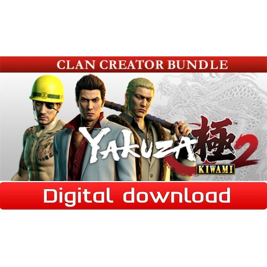 Yakuza Kiwami 2 Clan Creator Bundle DLC - PC Windows