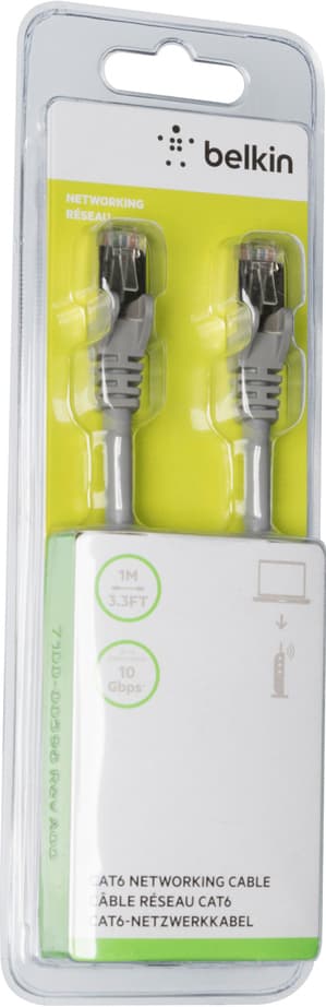 Belkin CAT6 Ethernet RJ45 LAN kaapeli (1 m)