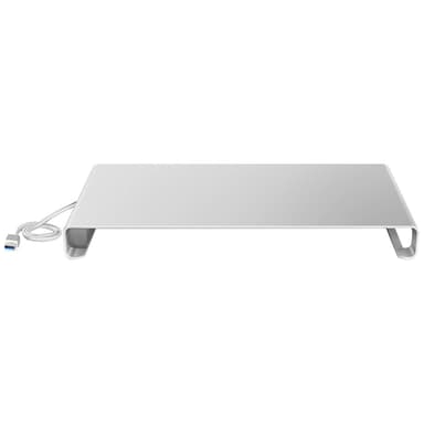 Desire2 näyttöteline USB-hubilla (hopea)