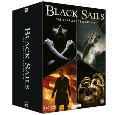 Black Sails - Kausi 1-4 (DVD)