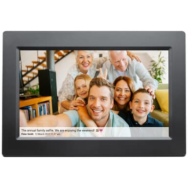 Denver Frameo 10,1" sosiaalinen kuvakehys PFF-1010 Wi-Fi (musta)
