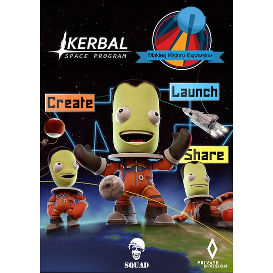 Kerbal Space Program: Making History - PC Windows,Mac OSX,Linux