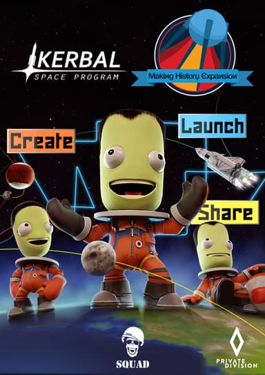 Kerbal Space Program: Making History - PC Windows,Mac OSX,Linux