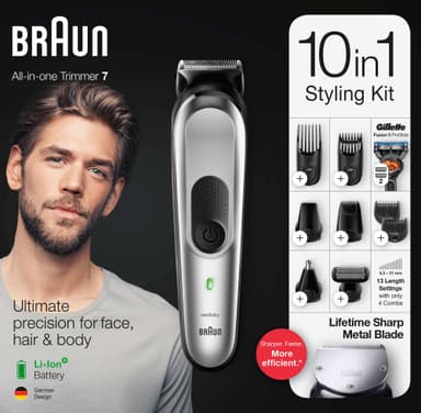 Braun Series 7 kotiparturipakkaus MGK7220