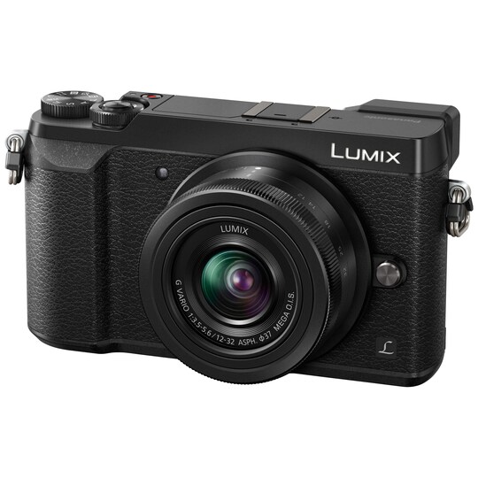 Panasonic Lumix DMC-GX80 digitaalikamera (musta)