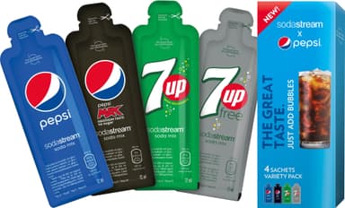 Sodastream makupakkaus (4 kpl) 1924600770