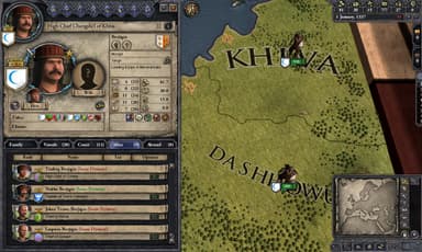 Crusader Kings II Mongol Faces DLC - PC Windows