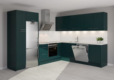 Trend Emerald Green Etulevy keittiöön 40x13