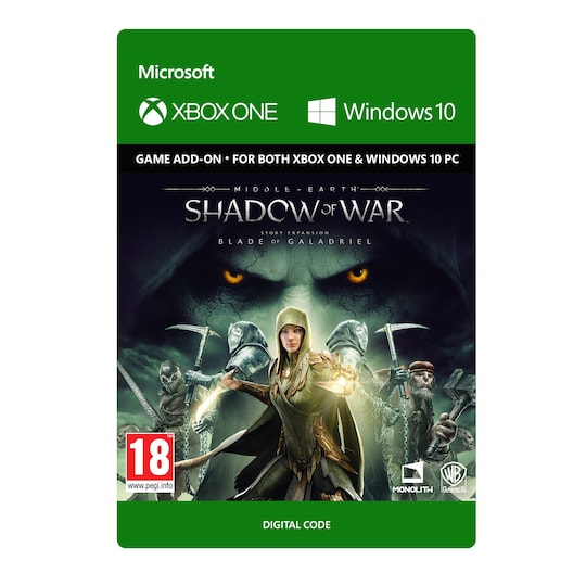 Shadow of War The Blade of Galadriel Story Expansion - XOne