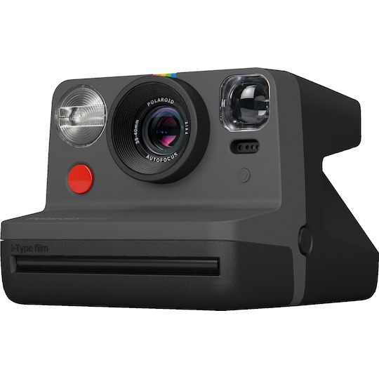 Polaroid Now analoginen kamera (musta)