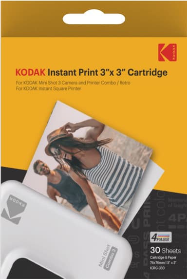 Kodak Mini paperikasetti KOCAR3X3