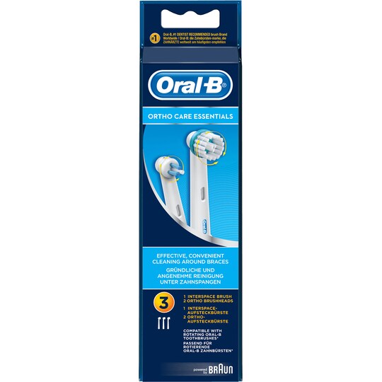 Oral-B ortho vaihtoharjat