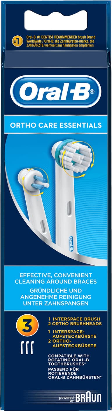 Oral-B ortho vaihtoharjat