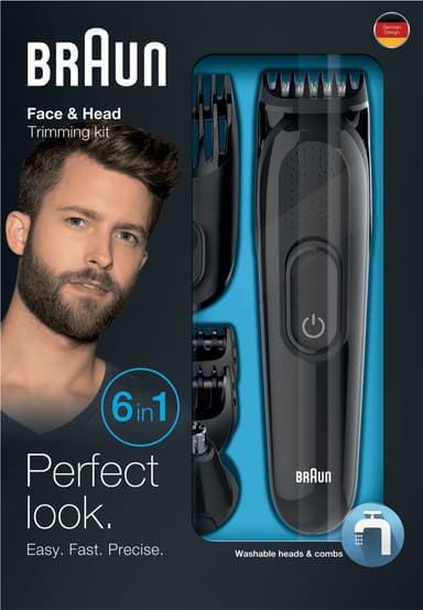 Braun 6-in-1 kotiparturipakkaus MGK3020