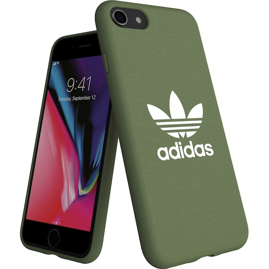 Adidas Canvas iPhone 6/7/8/SE Gen. 2 suojakuori (vihreä)