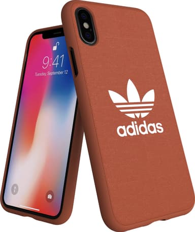 Adidas Canvas iPhone X/Xs suojakuori (oranssi)