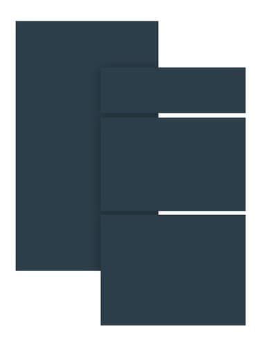 Epoq Trend Blue Grey etulevy80x26 keittiöön