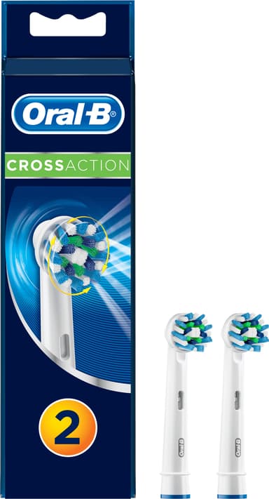 Oral B CrossAction vaihtoharja 2 kpl
