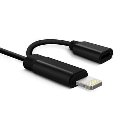 Lightning datakaapeli ääntä varten ja 1 metrin lataaminen