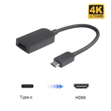 USB-C - HDMI-sovitin UHD 4K2K / 60Hz - Gigantti verkkokauppa