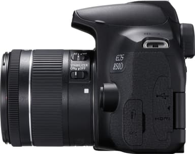 Canon EOS 850D DSLR kamera + 18-55 mm IS STM objektiivi