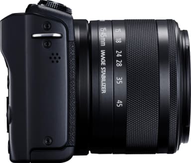 Canon EOS M200 BK M15 järjestelmäkamera + 15 - 45 mm objektiivi
