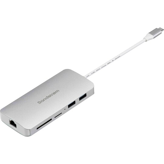 Sandstrom USB-C Multiport hubi