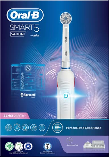 Oral-B Smart sähköhammasharja 5400N (valkoinen)