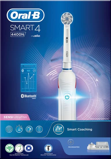 Oral-B Smart sähköhammasharja 4400N (valkoinen)
