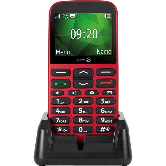 Doro 1375 matkapuhelin (punainen)