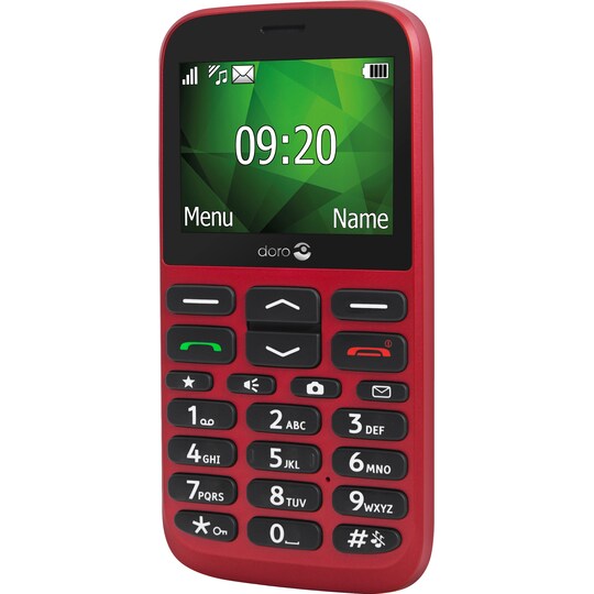 Doro 1375 matkapuhelin (punainen)