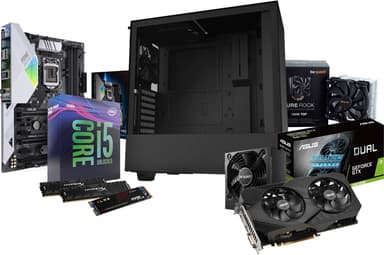Edge E-Sport DIY itse kasattava pelitietokone 2060S/Intel (musta)