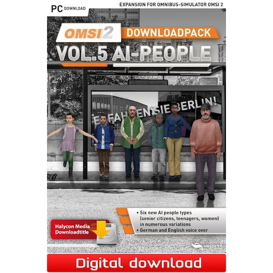 OMSI 2 Add-on Downloadpack Vol. 5 – KI-Menschen - PC Windows