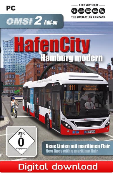 OMSI 2 Add-On HafenCity - Hamburg modern - PC Windows