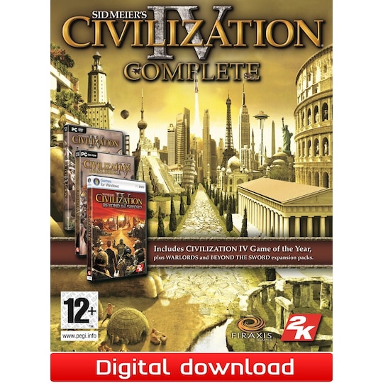 Sid Meier s Civilization IV The Complete Edition - PC Windows